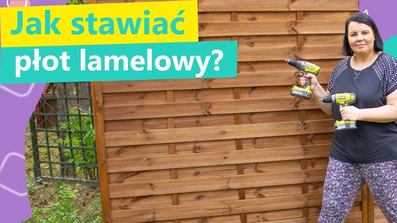 Jak zrobić płot lamelowy - proste kroki, które zaoszczędzą czas i pieniądze
